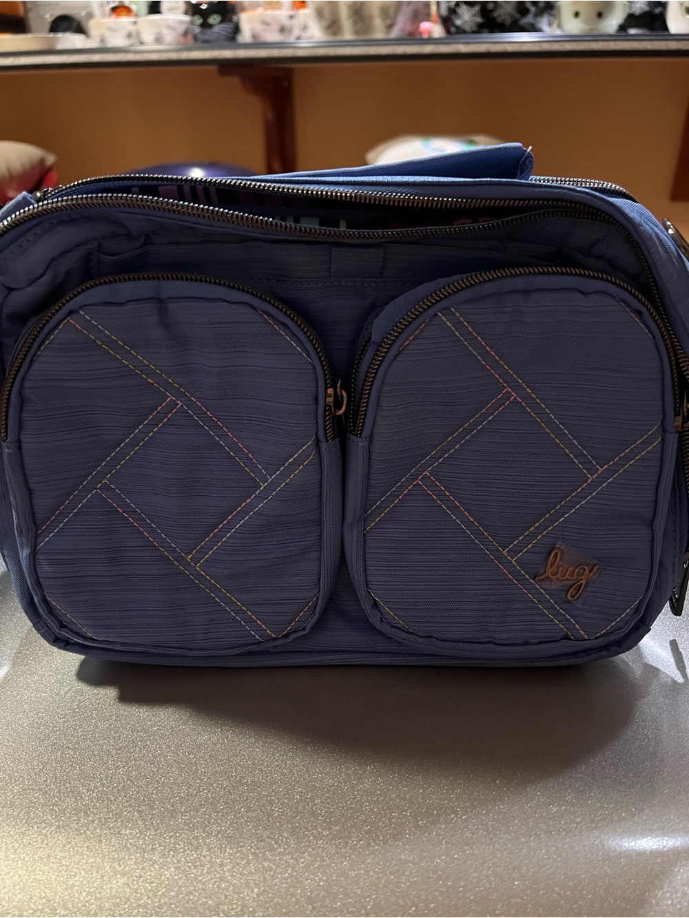 Lug Blue IcePop Rider Crossbody NWT